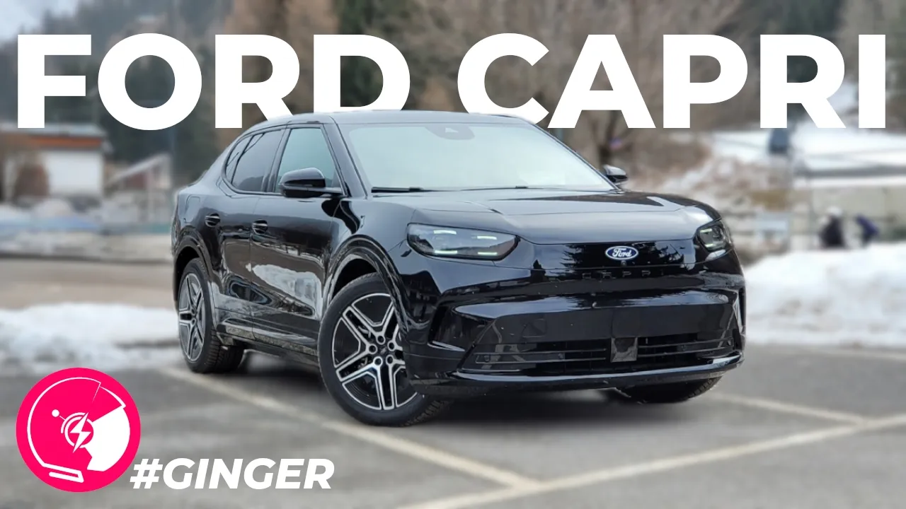 Ford Capri elettrica alla prova: la piattaforma MEB cambia abito