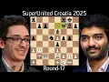 Download Lagu Fabiano Caruana vs Gukesh D | SuperUnited Rapid \u0026 Blitz Croatia 2025 | Round-17