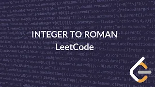 Integer to Roman LeetCode 12 Solution Explained - Python