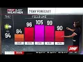 First Alert Forecast Dangerous heat moving into North Georgia