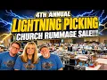 4TH ANNUAL CHURCH RUMMAGE SALE LIGHTNING PICK Join the Journey on Picker Road
