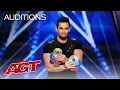Download Lagu Magician Florian Sainvet Performs Mind-Bending Magic With CDs - America's Got Talent 2020