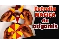 Estrella magica Arte Visual Origami