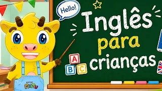 INGLÊS PARA CRIANÇAS | AULA DE INGLÊS BÁSICO COM O AMIGO MUMU | ALFABETO, NÚMEROS E CORES