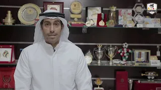 المواطن  محمد المهيري  يحو ل منزله إلى متحف للمقتنيات الرياضية العالمية النادرة دندنها