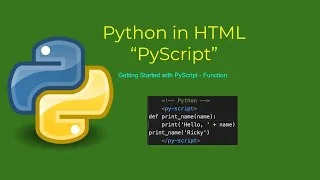 PyScript Tutorial - 002 Function in PyScript