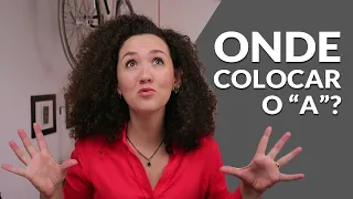 Usos do A em Espanhol - Aprenda Gramática em Espanhol!