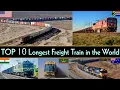 Download Lagu 10 KERETA BARANG TERPANJANG DI DUNIA 2024 || Kereta Terpanjang di Dunia