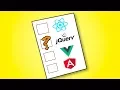 jQuery vs Vue React and Angular