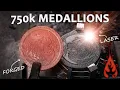 Download Lagu Forging With Fire \u0026 Light! - Making the 750k medallions (GIVEAWAY)