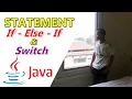 If else if dan switch pemrograman java Pertemuan 10