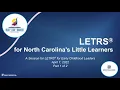 LETRS for Little Learners Part 1