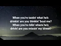 Morgan Wallen - Thinkin’ Bout Me (Lyric Video)