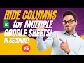 Automate Column Hiding Across Google Sheets with This Trick