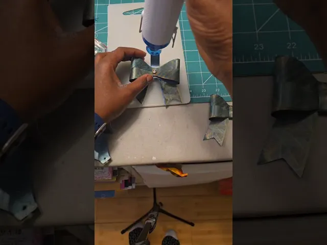 3D Printed Hair Bow for elastic or clips video thumbnail