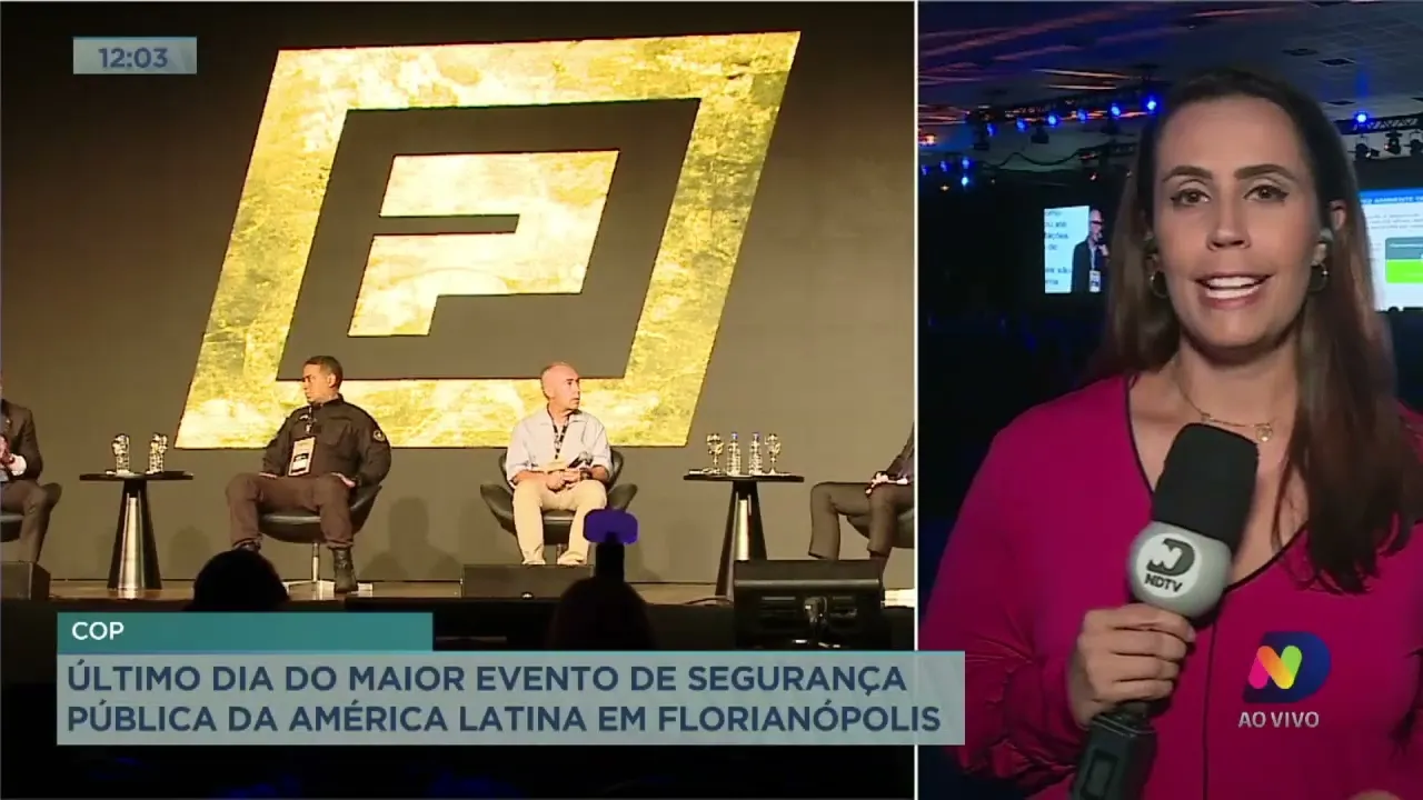 Último dia do maior evento de segurança pública da América Latina em Florianópolis