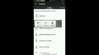 Qpython3 app first glance
