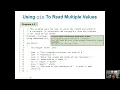 C Mathematical Expressions Interactivity and program or code examples