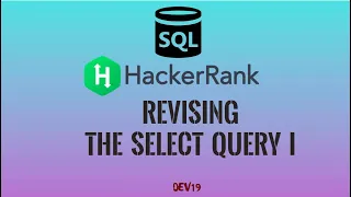 Revising the Select Query 1 HackerRank SQL Solutions