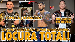 ¡ESCÁNDALO! ¿REVANCHA INMEDIATA PARA ILIA TOPURIA? UFC EUROPA AGITA LAS REDES, ¡USMAN POR EL TÍTULO!