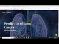 Prediction of Lung Cancer using Convolution Neural Networks Python IEEE Final Year Project