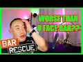 BAR RESCUE REACTION - Second Base RE-RESCUE Orange CA