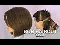 Download Lagu how to:BOB HAIRCUT,so easy|potong rambut bob