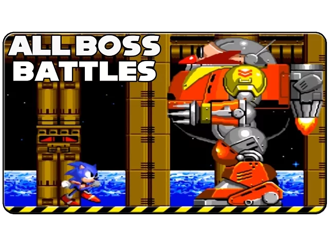 Sonic The Hedgehog 2 All Bosses