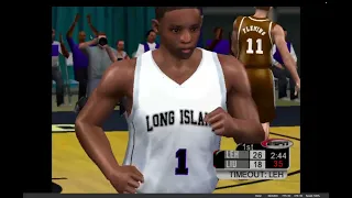 ESPN College Hoops 2K5 Long Island Blackbirds Rebuild Game 1 vs Lehigh