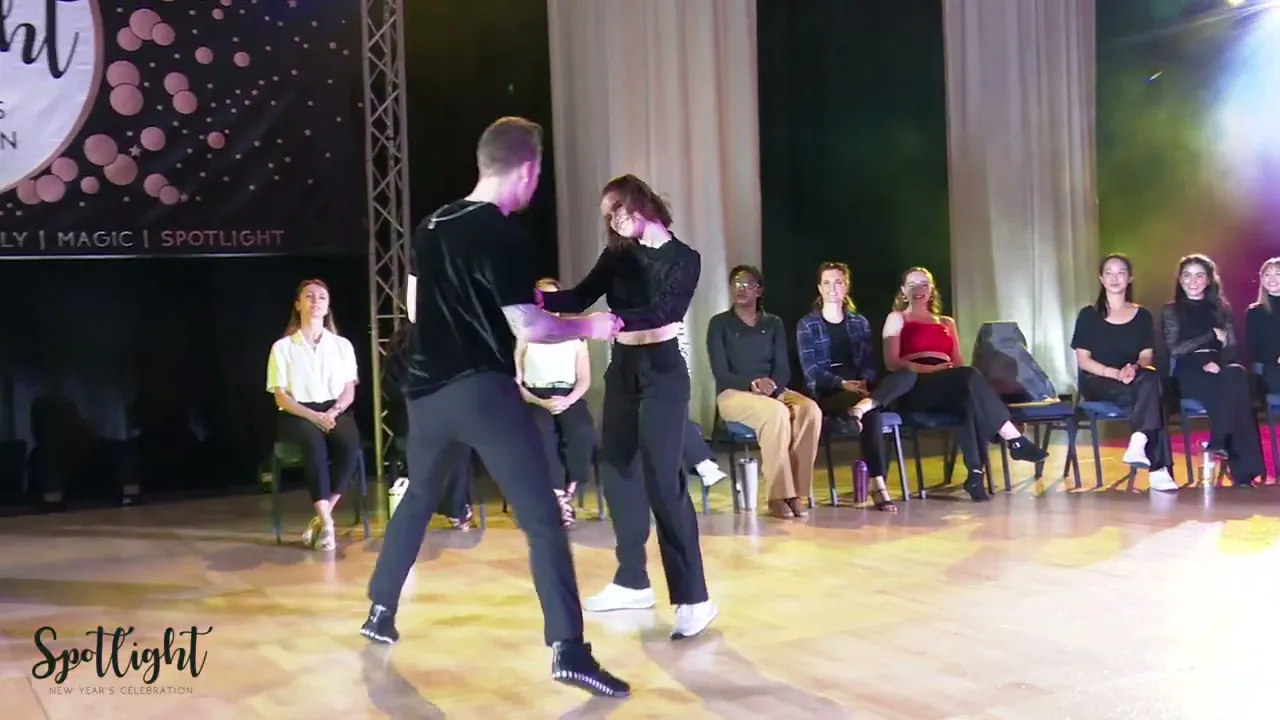 Spotlight New Year's Celebration 2023 Advanced Jack & Jill - Jonathan Wolfgram & Caroline Paige