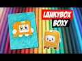 LankyBox Coloring Pages - Boxy