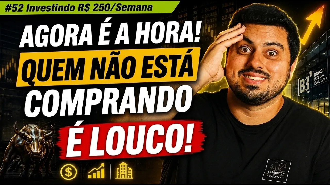O mercado está nos DANDO ESTA OPORTUNIDADE! Aproveitei e COMPREI MUITO!