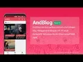 AndBlog V1 1 - Make Android App for Blogger Blog