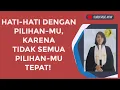 Lagu HATI-HATI DENGAN PILIHAN-MU, KARENA TIDAK SEMUA PILIHAN-MU TEPAT #khotbahminggu #gki #protestan