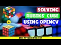 Solving Rubik s Cube using OpenCV - Computer Vision OpenCV Python Project