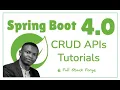 EP 1 - Spring Boot 4 0 Tutorial Building a Crud REST API with New Features 2026