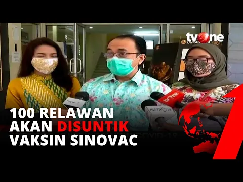 Hari Ini, 100 Relawan Akan Disuntik dalam Uji Klinis Vaksin Sinovac