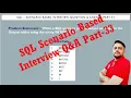 SQL Interview Questions and answers Part 33 SQL Scenario based Interview Question and Answer