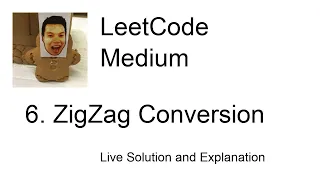 6 ZigZag Conversion Leetcode Medium