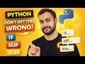 Python If Else Tutorial Lecture 3 - Conditional Statements in Python