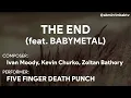 The End (feat. BabyMetal) [2025 Version] - Five Finger Death Punch [KARAOKE/MINUS ONE] ROMAJI + KANA