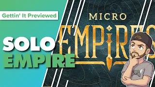 Micro Empires Gamefound Preview Solo Playtest Playthrough & First Impressions