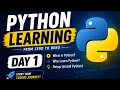 Beginner Python Language day 30 series day 1