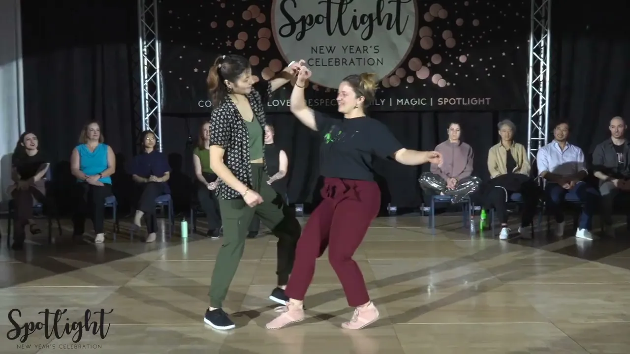Spotlight New Year's Celebration 2024/2025 Novice Jack & Jill Jindalae Suh & Nichole Carder