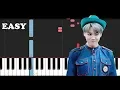 Jimin - Promise (EASY Piano Tutorial)