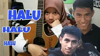 Download HALU - FEBY PUTRI COVER BY ANIVA SASHA #hanifsjahbandi #arema MP3