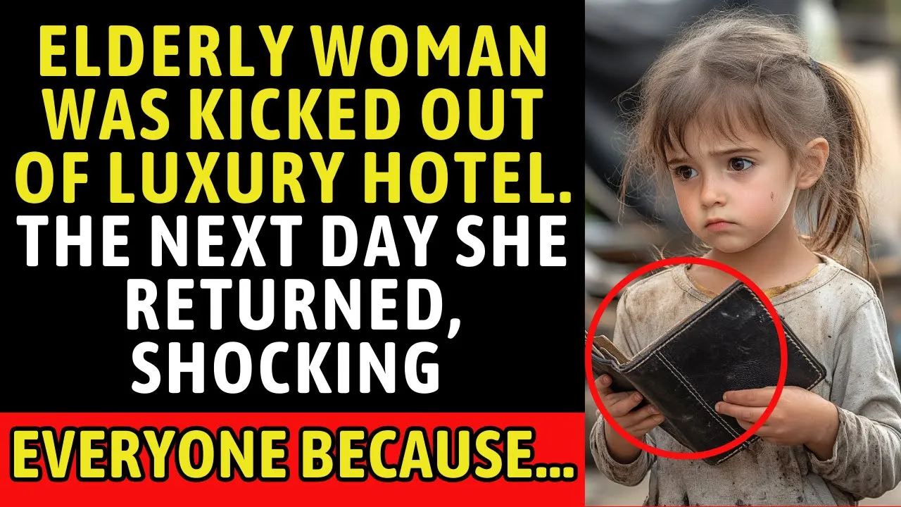 Outline Video Homeless girl finds her picture inside a MILLIONAIRE'S WALLET. She realized it was...