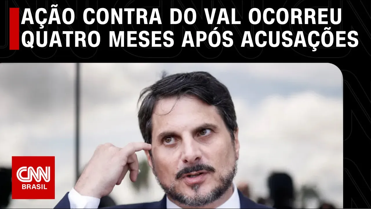 Ação contra Do Val ocorreu quatro meses após acusações | CNN 360°