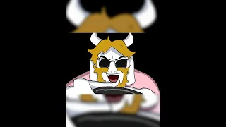 ASGORE BERGENTRÜCK Re Animated Undertale Deltarune Animation Memes Shorts 