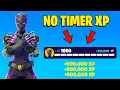 NEW BEST AFK NO TIMER XP MAP TO LEVEL UP Farm XP on FORTNITE Chapter 7 Season 3 218 000 XP